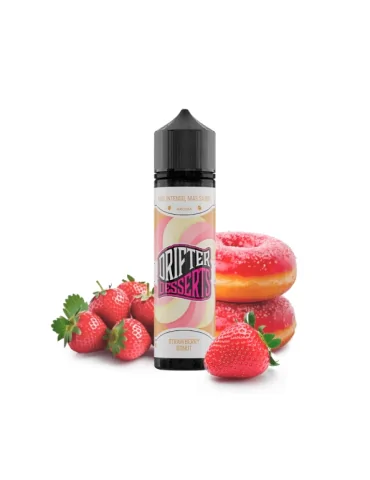 Drifter Bar Desserts Strawberry Donut Nic Salt 20mg 60ml Prefilled E liquid
