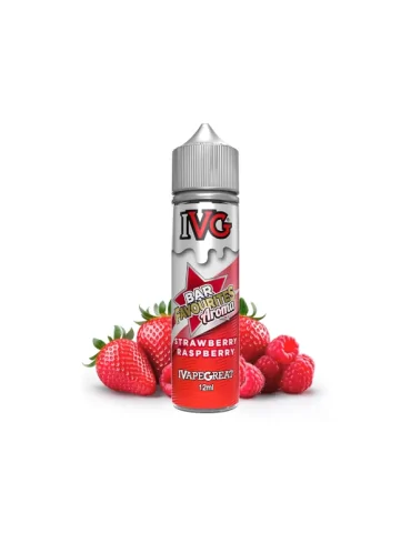 IVG Prefilled 20mg 60ml Strawberry Raspberry 50/50 NicSalt E-liquid