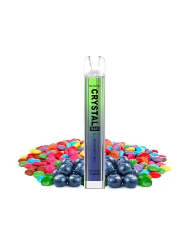 Crystal Bar Blueberry Bg Disposable Vape Mesh 20mg 600 puffs