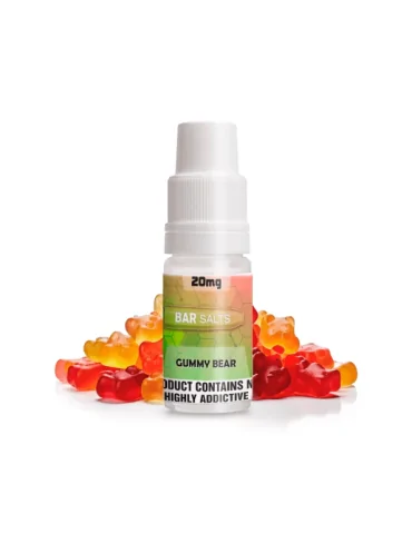 Bar Nicsalts Gummy Bear 20mg 10ml 50/50 E liquid