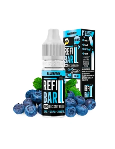 Refill Bar Nic Salts Blueberry 10ml 20mg