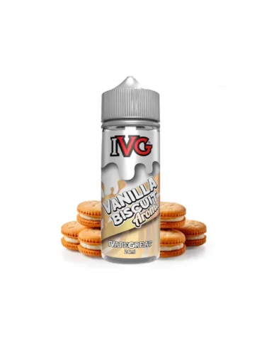 IVG Vanilla Biscuit 3mg 120ml 60/40 Prefilled Nicotine E-liquid
