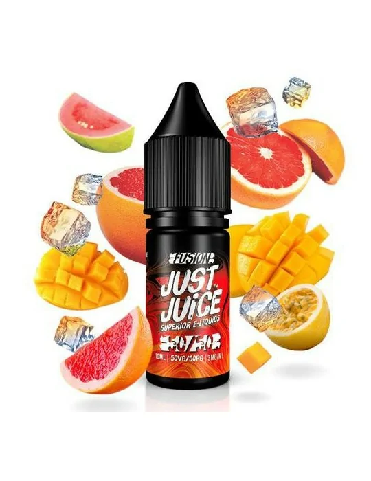 Just Juice Nic Salt Fusin Blood Orange Mango On Ice 20mg 10ml 50/50