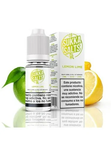 Sukka Salts Lemon Lime 10ml 10mg