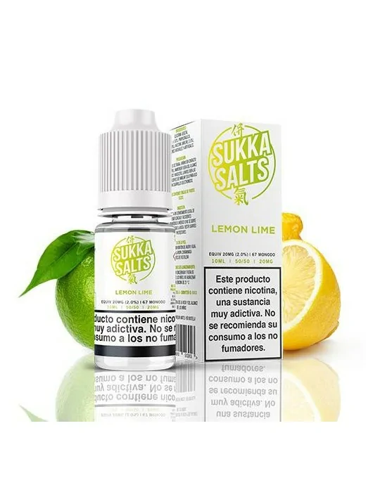 Sukka Salts Lemon Lime 10ml 10mg
