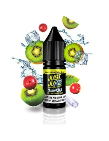 Just Juice Nic Salt Kiwi & Cranberry On Ice 10ml 20mg