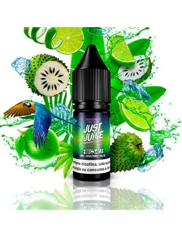 Just Juice Nic Salt Exotic Fruits Guanabana & Lime On Ice 10ml 20mg