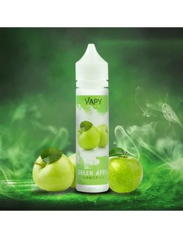 50/50 VAPY Prefilled PREMIX Green Apple 60ml 3mg