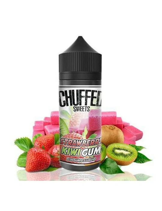 Chuffed Sweets Strawberry Kiwi Gum 100ml