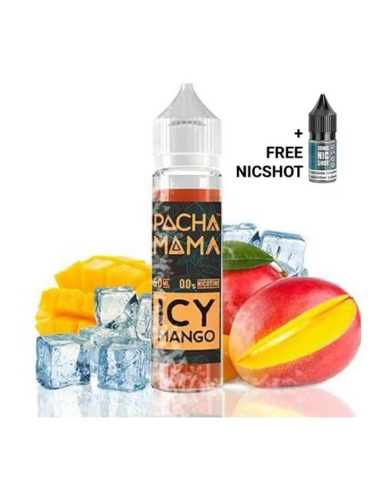 Pachamama Icy Mango 50ml shortfill 70/30