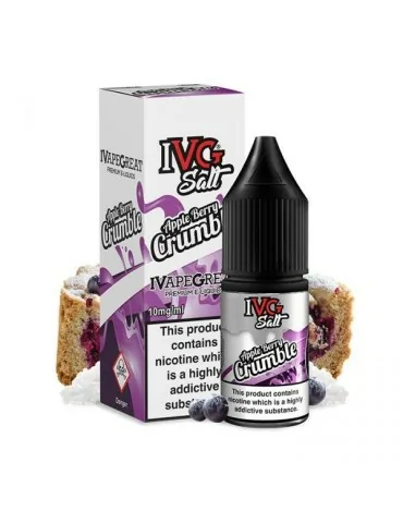 IVG NicSalt Apple Berry Crumble 10ml 10mg 50/50 Nicotine Salt E-liquid