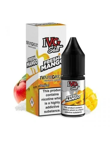 IVG NicSalt - Fresh Mango 10ml 10mg 50/50 Nicotine Salt E-liquid