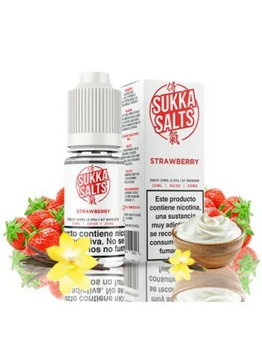 Sukka Salts Strawberry 10ml 10mg 50/50