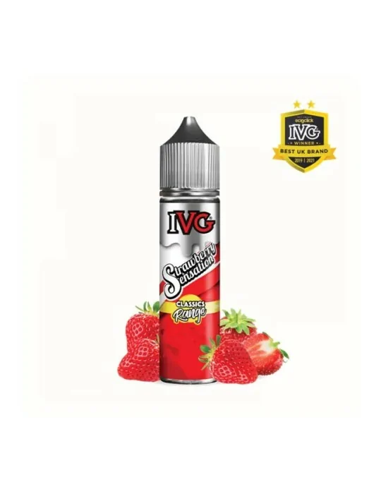 IVG Prefilled 60ml 20mg Nic Salt Strawberry Sensation 50/50