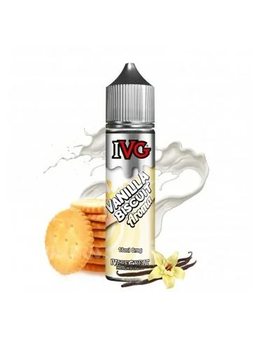 IVG Prefilled 60ml 20mg Nic Salt Vanilla Biscuit 50/50 E-liquid So Soľou Nikotínu