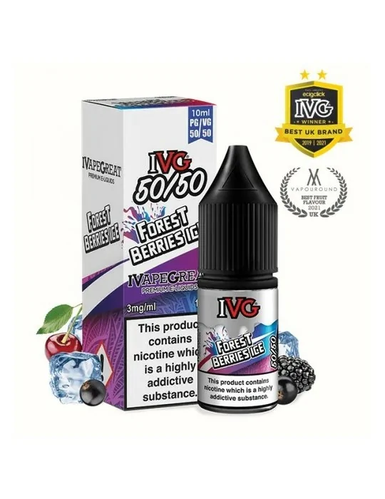 IVG Forest Berries Ice 50:50 10ml 18mg
