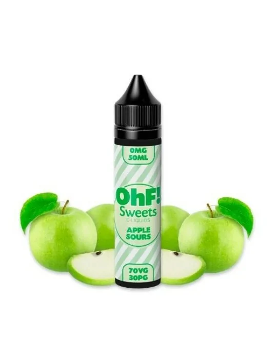 OHF Sweets Apple Sours 50ml (shotfill) 70/30