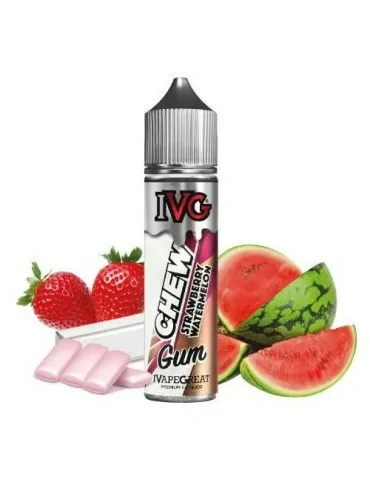 10mg IVG Prefilled 60ml Nic Salt Strawberry Watermelon Chew 50/50 Nikotinska Sol E-tekočina
