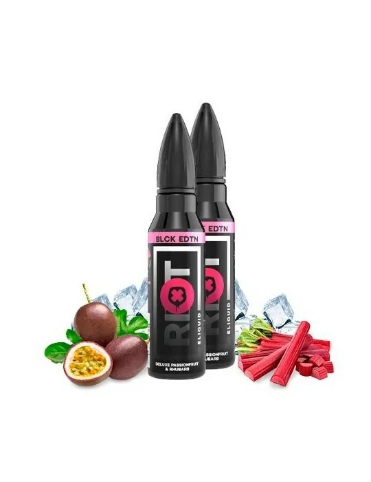 Riot Squad Deluxe Passionfruit Rhubarb 50ml (Pack 2) 70/30