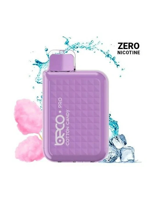6000 puff Vaptio Beco Pro Disposable Cotton Candy 12ml ZERO NICOTINE