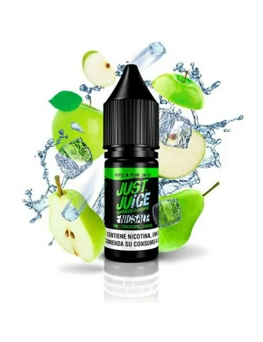 Just Juice Nic Salt Apple & Pear On Ice 10ml 20mg 50/50