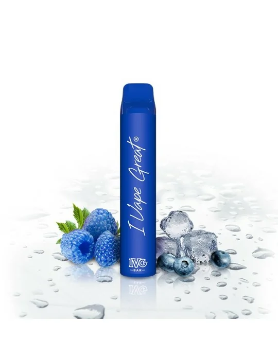 IVG Bar Plus + Blue Raspberry Ice 20mg 600 puff