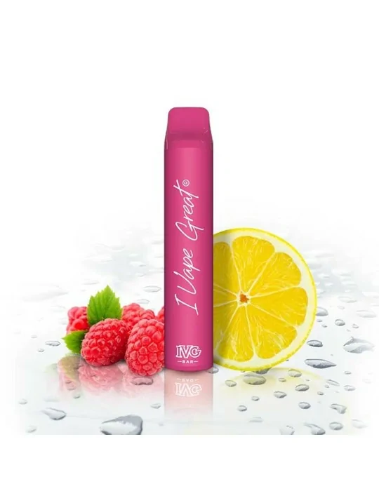 IVG Bar Plus + Raspberry Lemonade 20mg 600 puff