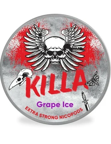 Killa Grape Ice 16mg Nicotine Pouches