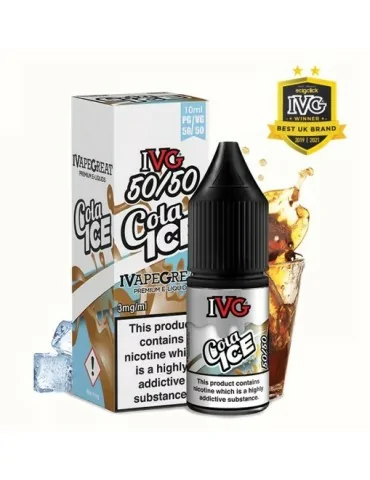 IVG Cola ice 50:50 10ml 6mg Nicotine E-liquid