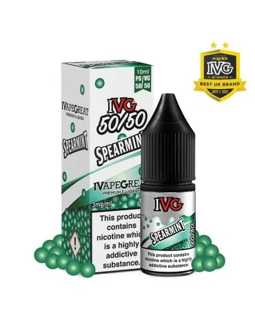 IVG 50/50 Spearmint 6mg 10ml Nicotine E-liquid