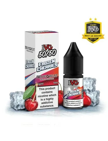 IVG 50/50 Frozen Cherries 12mg 10ml Nicotine E-liquid