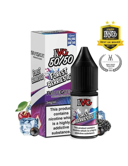 IVG 50/50 Forest Berries Ice 12mg 10ml