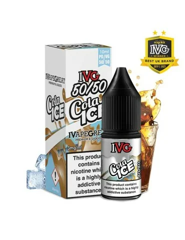 IVG 50/50 Cola Ice 12mg 10ml Nicotine E-liquid