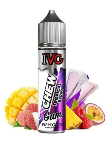 IVG Prefilled 60ml 20mg Nic Salt Tropical Berry 50/50 Nikotīna Sāls E-šķidrums