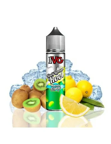 IVG Prefilled 60ml 20mg Nic Salt Kiwi Lemon Kool 50/50 Nikotin Salt E-væske