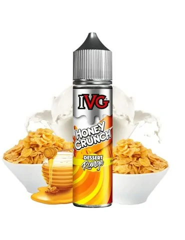 IVG Prefilled 60ml 20mg Nic Salt Honey Crunch 50/50 Nikotīna Sāls E-šķidrums