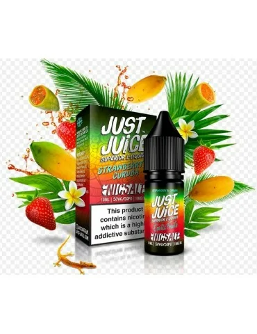 Just Juice 50/50 Exotic Fruits Salt Strawberry & Curuba 10ml 11mg