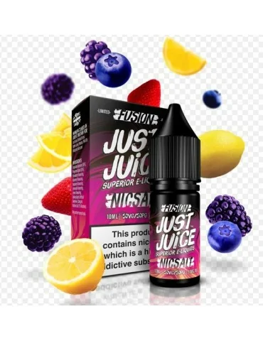 Just Juice Nic Salt Fusion Berry Burst & Lemonade 11mg 10ml 50/50
