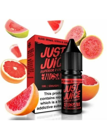 Just Juice Nic Salt Blood Orange Citrus & Guava 11mg 10ml 50/50