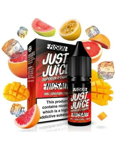 Just Juice Nic Salt Fusion Blood Orange Mango On Ice 11mg 10ml 50/50