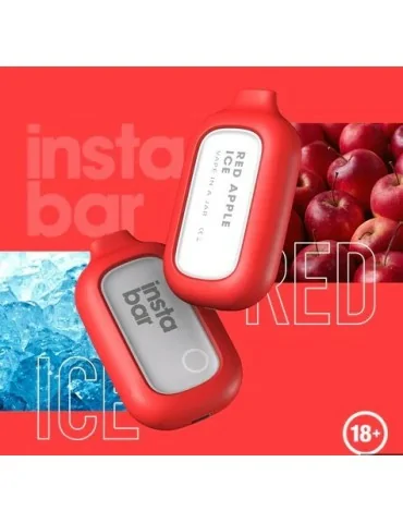 Insta Bar 20mg Red Apple Ice 5000puffs