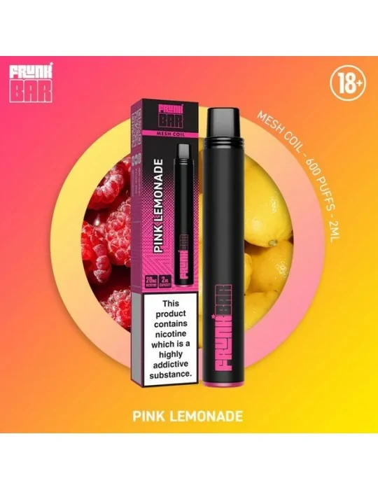 Frunk Mesh Pink Lemonade 20mg 600puffs