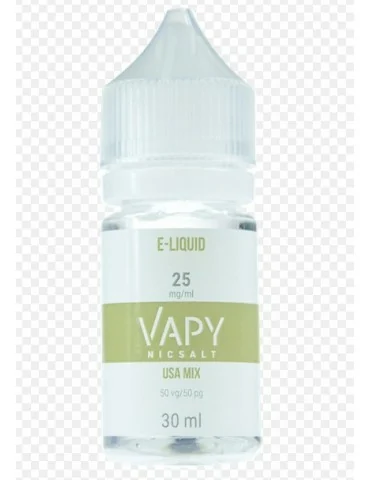 VAPY Nicsalts USA Mix 50/50 25mg 30ml