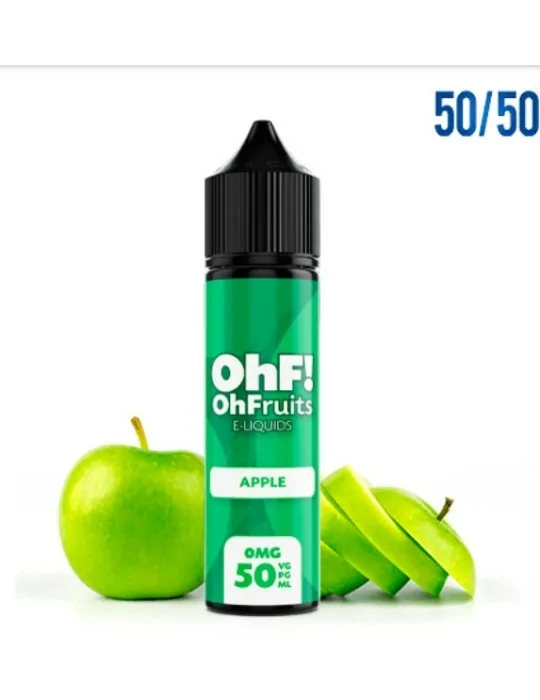 OHF Fruit 50/50 Apple 50ml (shortfill)
