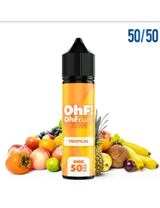 OHF Fruit 50/50 Tropical 50ml (shortfill)