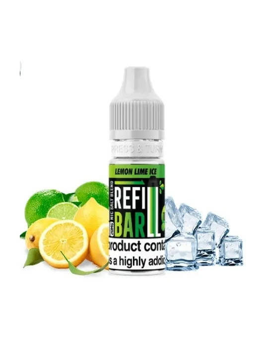Refill Bar Salts Lemon Lime Ice 10ml 20mg