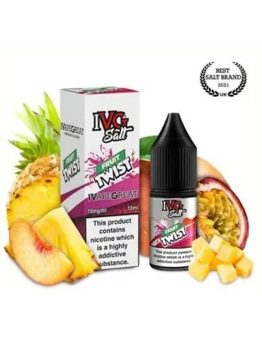 IVG Fruit Twist 50/50 10ml 18mg Nicotine E-liquid
