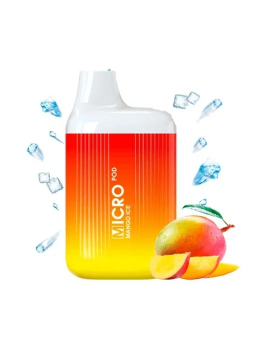 Micro Pod Disposable Mango Ice 20mg 600 Puff