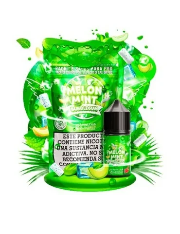 Oil4vap Pack of Salts Melon Mint Bubblegum 30ml Salt 20mg 50/50