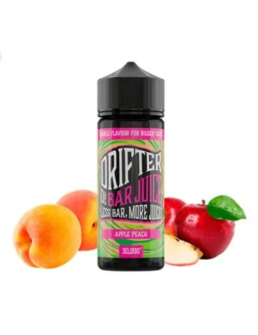 Juice Sauz Drifter Bar Apple Peach 3mg 60/40 120ml Prefilled Nicotine E-liquid